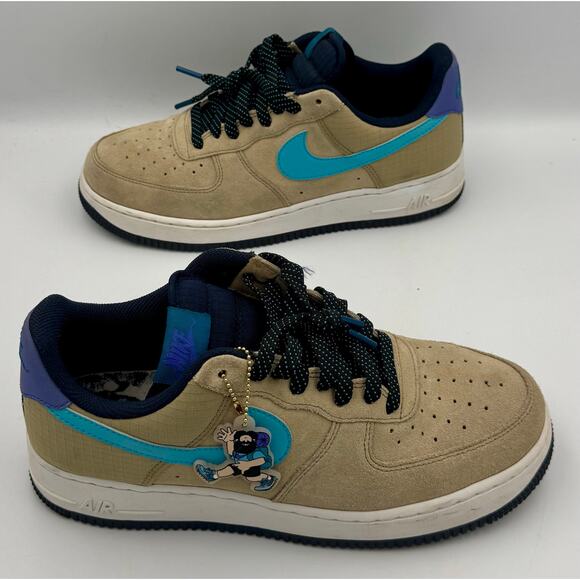 Nike Air Force 1 Low Khaki ACG Sneaker AF1 CD0887-201 Men\'s Size 8 # 347 main image 5